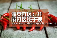 健安社区:开展社区班子换届“回头看”活动_沙巴赛事(图3) 沙巴体育app